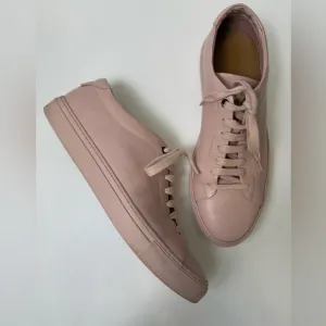 Good Man Brand Edge LoTop Sneaker Mono Pink Leather Sneakers Made in Italy 11.5
