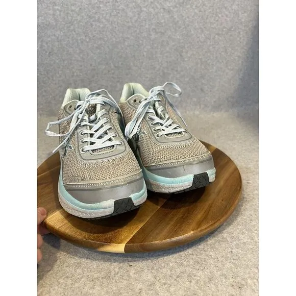 Gravity Defyer GDefy Athletic Shoes Womens 8 Gray Walking Lace Up Mighty‎ Walk