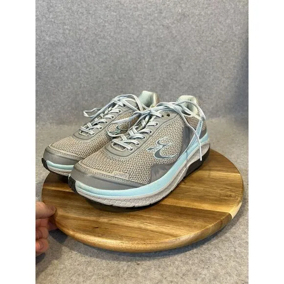 Gravity Defyer GDefy Athletic Shoes Womens 8 Gray Walking Lace Up Mighty‎ Walk