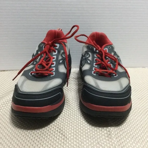 Gravity Defyer GDEFY Ion Athletic Shoes RED/GRAY Mens Walking SNEAKER SIZE 13