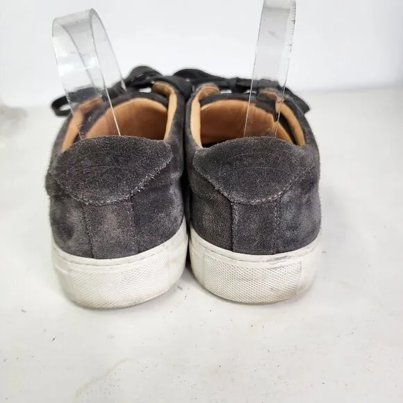 Greats Brooklyn Royale Gray Suede Mens Sneakers/ Shoes US Size 11.5 Casual