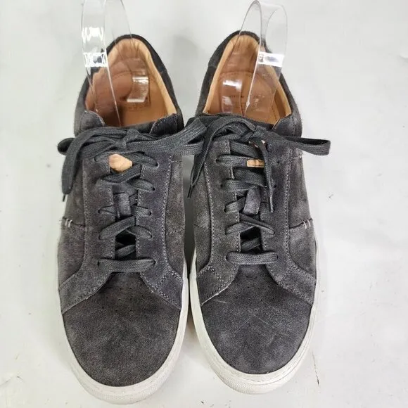Greats Brooklyn Royale Gray Suede Mens Sneakers/ Shoes US Size 11.5 Casual