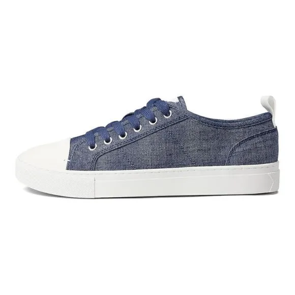 GREATS Men’s Wilson Sneakers in the Size 9.5M in Blue Recycled Denim