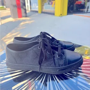Gucci Black Canvas Sneakers
