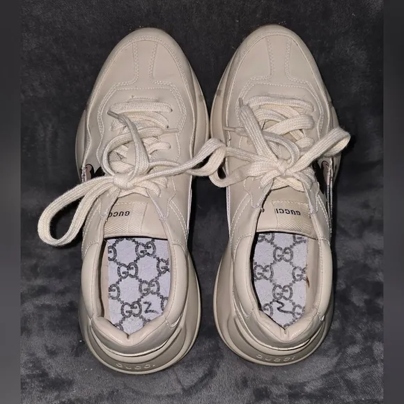 Gucci Rhyton x Disney Mickey Mouse Leather Sneakers