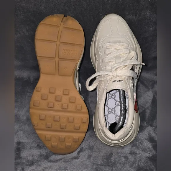 Gucci Rhyton x Disney Mickey Mouse Leather Sneakers