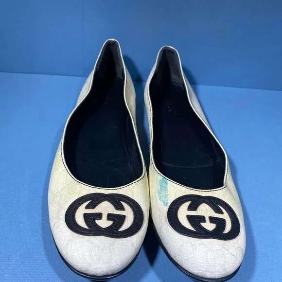 Gucci Flats monogram shoes #199548
