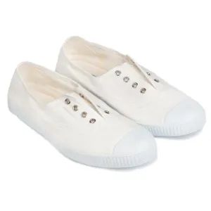 HAMPTON CANVAS • Plum Plimsolls Sneakers