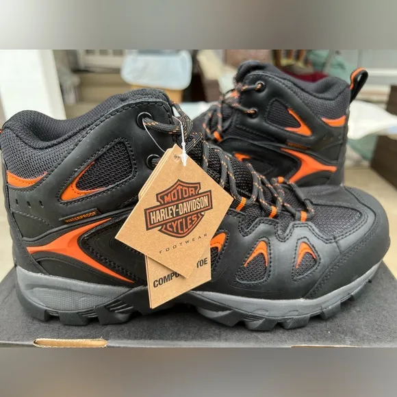 Harley-Davidson Woodridge Composite Toe Hiker Boots