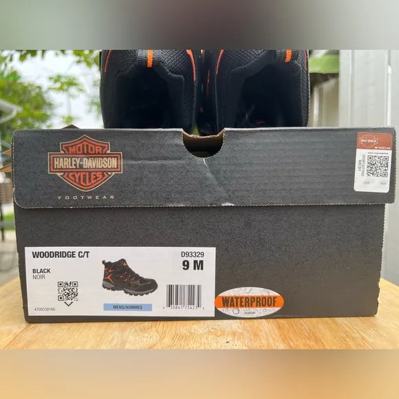 Harley-Davidson Woodridge Composite Toe Hiker Boots