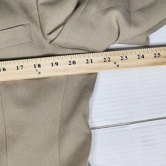 Hart Schaffner &amp; Marx Khaki Two Button Sports Coat, Mens 42R
