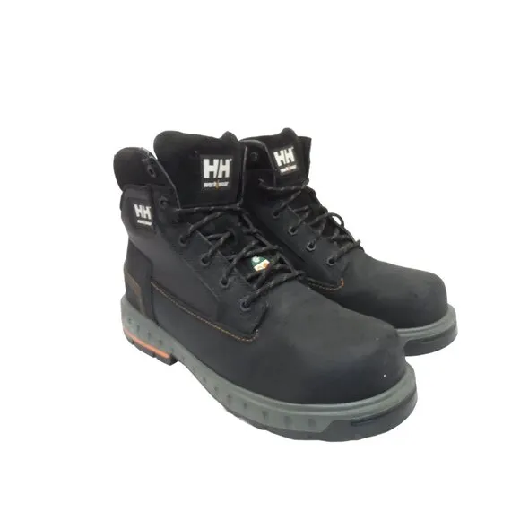 Helly Hansen Men's HHS232001 Steel Toe Fresh Tec Work Boots Black Size 11M