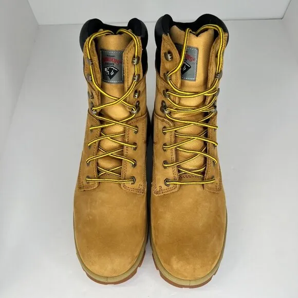 Herman Survivors Mens F2413-18 Brown Grizzly Steel Toe Size 11.5 W Work Boots