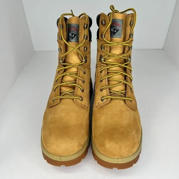 Herman Survivors Mens F2413-18 Brown Grizzly Steel Toe Size 11.5 W Work Boots