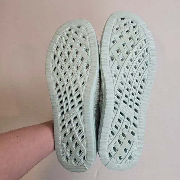 Hey Dude Wally H20 Mesh Shoes Size 13 Sky Blue Mens Slip On Casual Sneakers