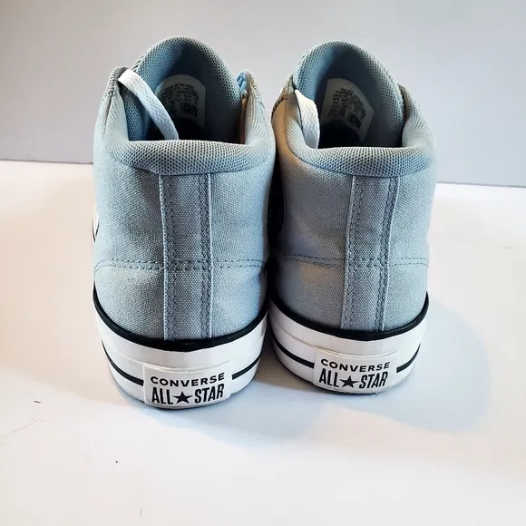 High-Top Sneakers in Light Blue &amp; White Converse Chuck Taylor All Star M…