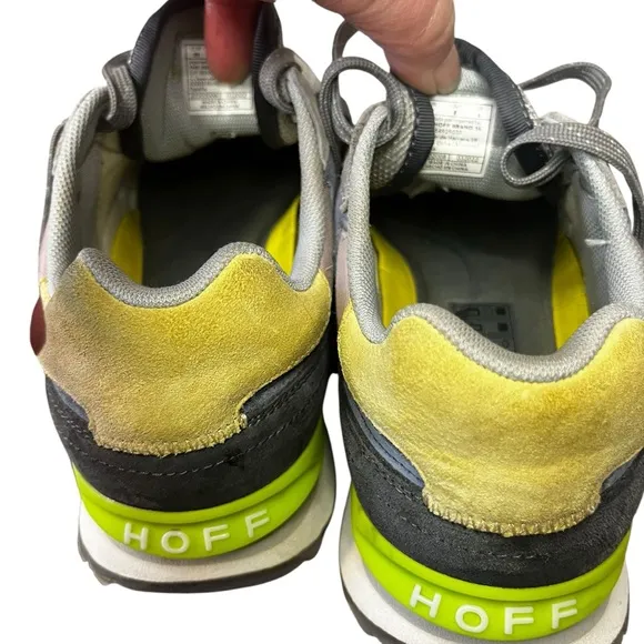 Hoff Colombo sneakers, size 8, preowned in gently used condition.
