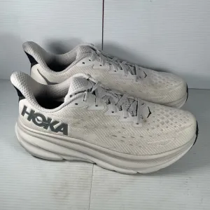Hoka Clifton 9 - Men's White Running Shoes