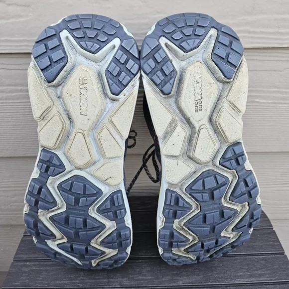 HOKA M Challenger ATR 6 Running Athletic Shoes Blue Yellow Men's Size 11.5 D