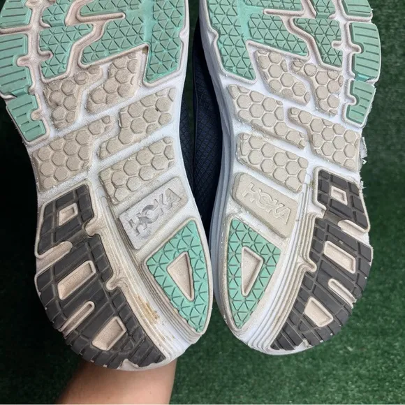 HOKA One On One Bondi 5 Women’s Size 11 Navy Blue Comfort Work Running Shoes