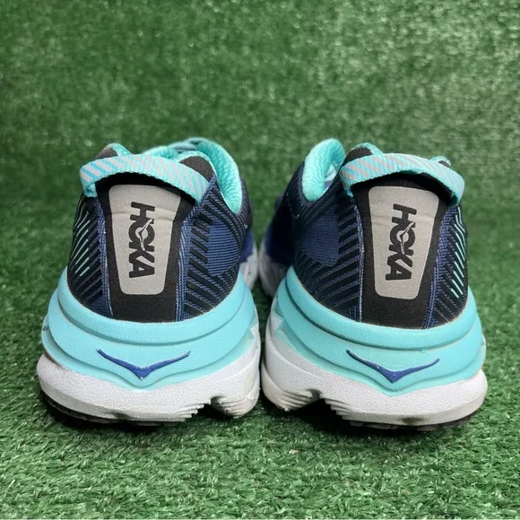 HOKA One On One Bondi 5 Women’s Size 11 Navy Blue Comfort Work Running Shoes
