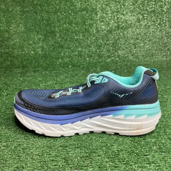 HOKA One On One Bondi 5 Women’s Size 11 Navy Blue Comfort Work Running Shoes