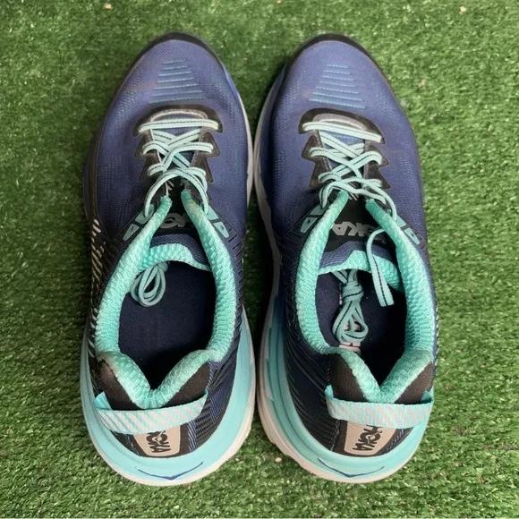 HOKA One On One Bondi 5 Women’s Size 11 Navy Blue Comfort Work Running Shoes