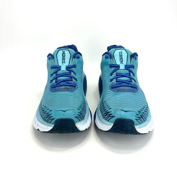 HOKA ONE ONE ARAHI BLUE WALKING / JOGGING / RUNNING SHOES / ATHLEISURE SNEAKERS