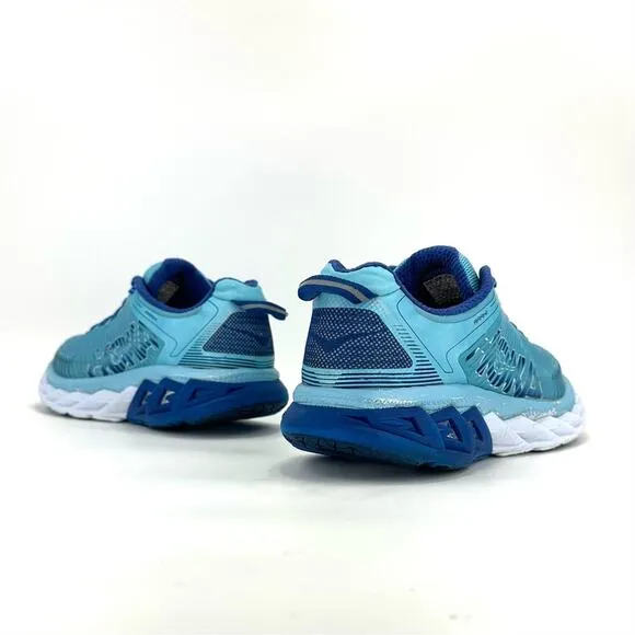 HOKA ONE ONE ARAHI BLUE WALKING / JOGGING / RUNNING SHOES / ATHLEISURE SNEAKERS