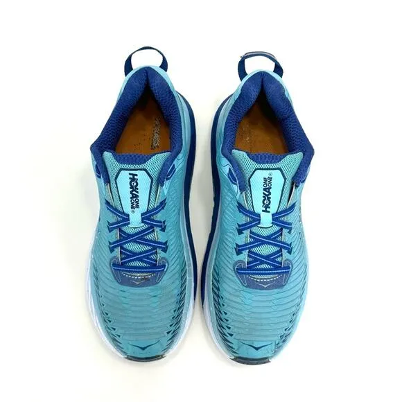HOKA ONE ONE ARAHI BLUE WALKING / JOGGING / RUNNING SHOES / ATHLEISURE SNEAKERS