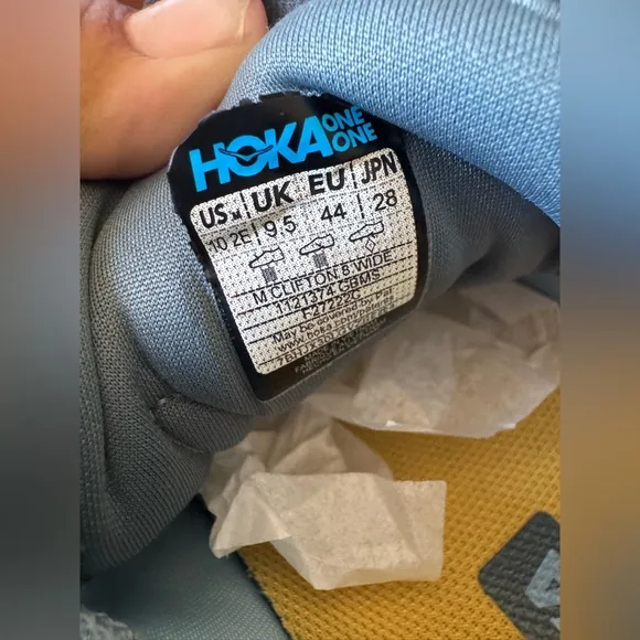 Hoka one one athletic shoes