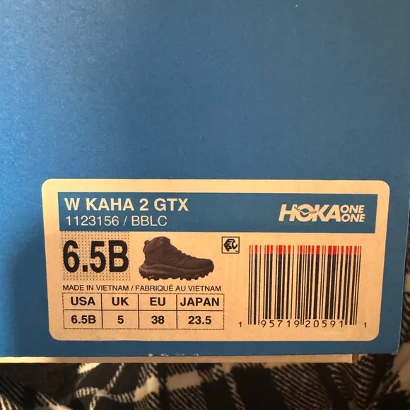 Hoka One One Black Performance Hiking Boots