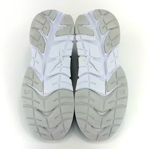 HOKA ONE ONE CAVU BLUE BLACK &amp; WHITE WALKING RUNNING SHOES ATHLEISURE SNEAKERS
