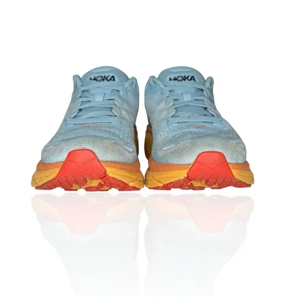 Hoka One One Clifton 8 Shoes Women's Size 10 (B)  Summer Song Ice Flow Running