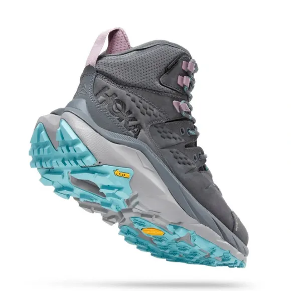 Hoka One One Kaha 2 GTX 1123156-CCSH Women's Gray Waterproof Hiking Boots WOB139