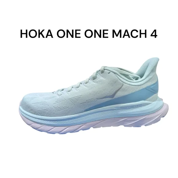 HOKA ONE ONE | Mach 4 Running Shoes | Blue | Size 8B