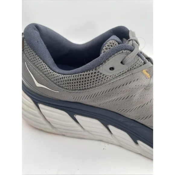 Hoka One One Mens Gaviota 3 1113520 CGOB Gray Running Shoes Sneakers Size 11.5 D