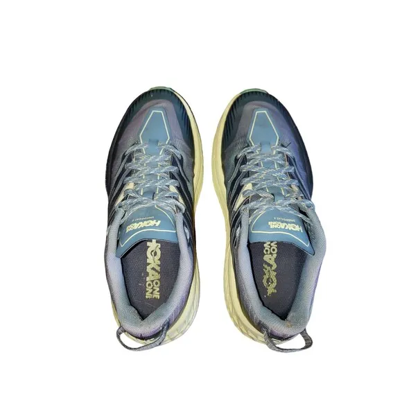 Hoka One One Speedgoat 4 Women's Size 6.5 Blue Athletic Shoes Sneakers 1106529
