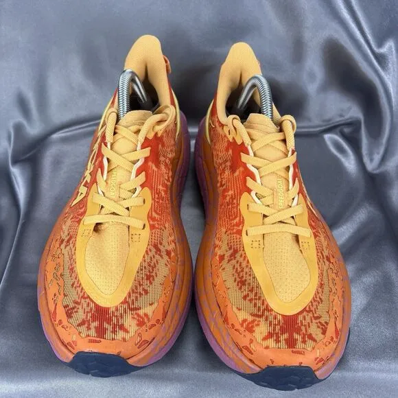Hoka One Speedgoat 6 Women's 10 D Sneaker Shoes Trail Orange Running Walking Gym
