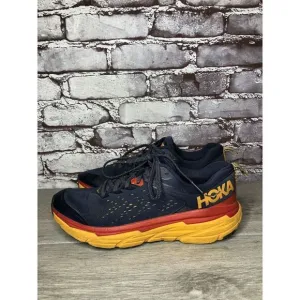 Hoka One Challenger Atr 6 1106510-OSRY Blue Textile Running Shoes Men Sz 8.5M US