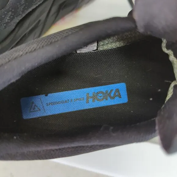 Hoka Speedgoat 5 Spike Waterproof Trail Shoes Gore-Tex Mens 9 1133550 Run Winter