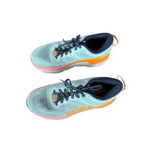 Hoka One One Womens Bondi 7 Mesh Lace Up Road Running Sneaker Shoes Size 10d
