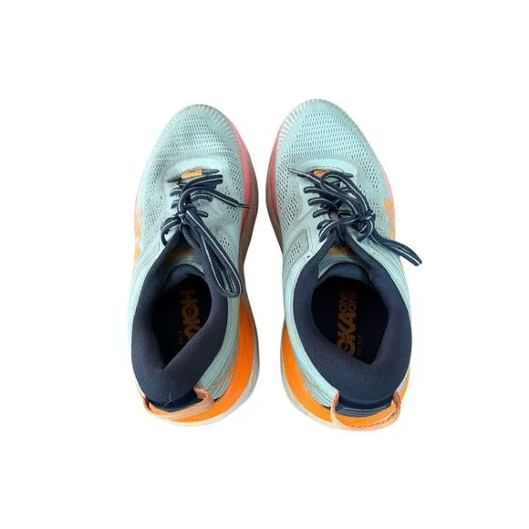 Hoka One One Womens Bondi 7 Mesh Lace Up Road Running Sneaker Shoes Size 10d