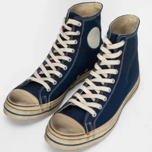HOOD 1955 Conference High Cut Sneakers Loyal Blue NIB M 9 W 11