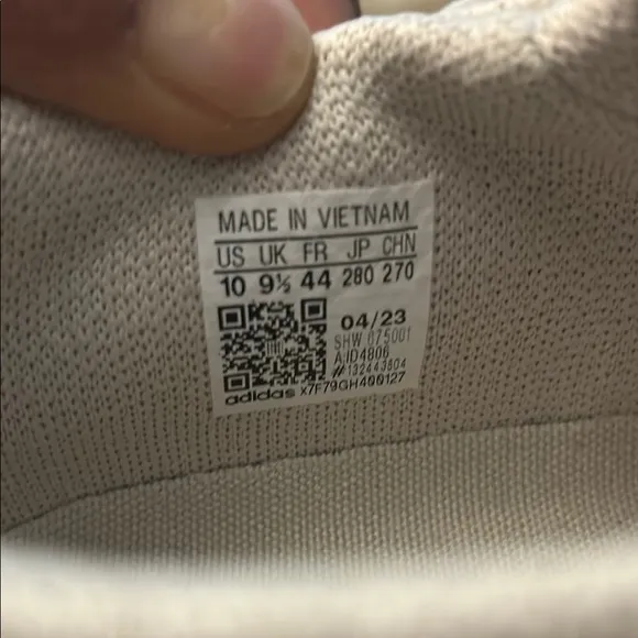 Humanrace by Pharrell Beige and Pink Sneakers