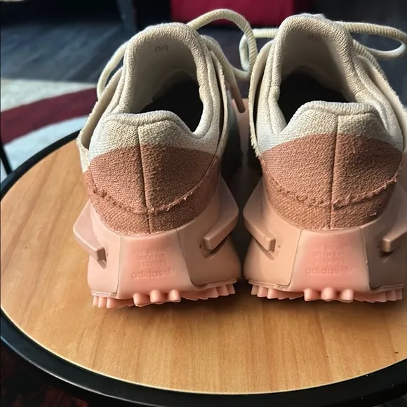 Humanrace by Pharrell Beige and Pink Sneakers