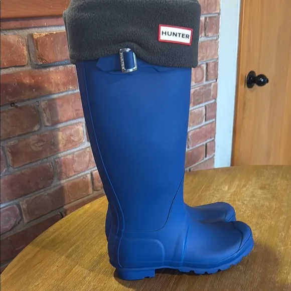 HUNTER Womens Original Play Boot Tall Electric Storm s 7