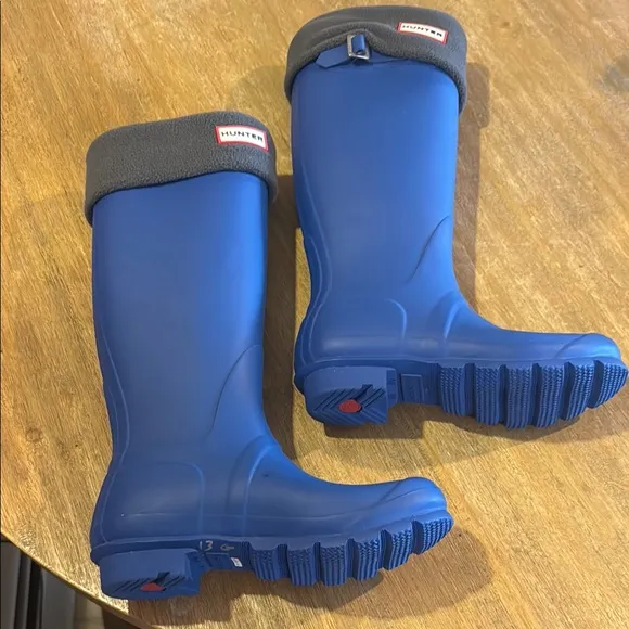HUNTER Womens Original Play Boot Tall Electric Storm s 7