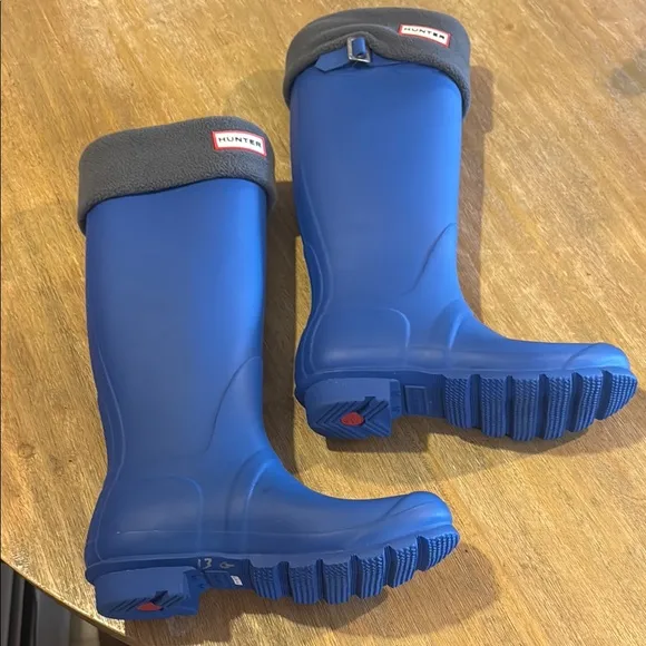 HUNTER Womens Original Play Boot Tall Electric Storm s 7