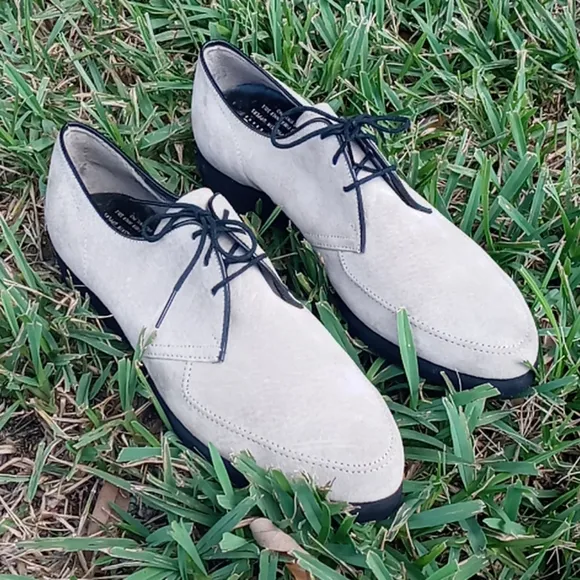 Hush Puppies Brushed Pigskin Vintage Golf Shoes